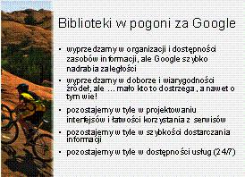 Jeżeli biblioteka będzie w stanie zaproponować swoim