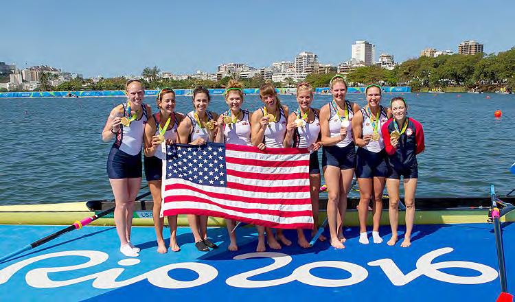 W8+ Ósemka kobiet złotych medalistów medalistów finalistów konkurencji 28,25 27,96 27,19 26,84 KOLEJNOŚĆ OSAD WG ŚREDNIEJ WIEKU Lp.