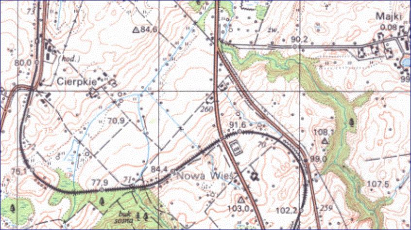 Nowa Wieś 9 2.2 Budowa geologiczna Na południe Pasłęka - także na stanowisku archeologicznym Nowa Wieś 9 występują dużej miąższości gliny zwałowe zlodowacenia Sanu 2.