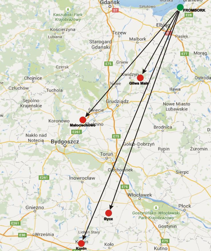 Składowisko odpadów niebezpiecznych w Koninie (woj. wielkopolskie). Znajduje się w odległości ok. 330 km od miasta Frombork. Zarządzającym składowiskiem jest Zakład Utylizacji Odpadów Sp. z o.o. Składowisko przyjmuje odpady zawierające azbest z terenu całego kraju.