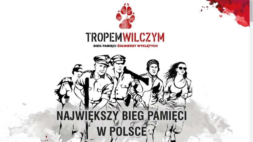 Tropem Wilczym Bieg Pamięci Żołnierzy Wyklętych WYNIKI ZAWODÓW / RESULTS LIST Bieg 10 km Organizator: Fundacja Wolność i Demokracja, Urząd Miasta - Wydział Kultury i Promocji Miasta Data: 04 marca