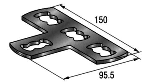 i trzywymiarowe MQW-S/2 369665 MQV-2/2D 36963 MQV-3/2D 369640 Łączniki proste Łączniki kątowe MQV-3/3D 369641