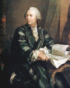 Wprowadzenie Leonhard Euler Za pierwszego teoretyka i badacza grafów uważa się Leonharda Eulera 2, który rozstrzygnał tzw. zagadnienie mostów królewieckich. 2 Leonhard Euler (ur. 15 kwietnia 1707 r.