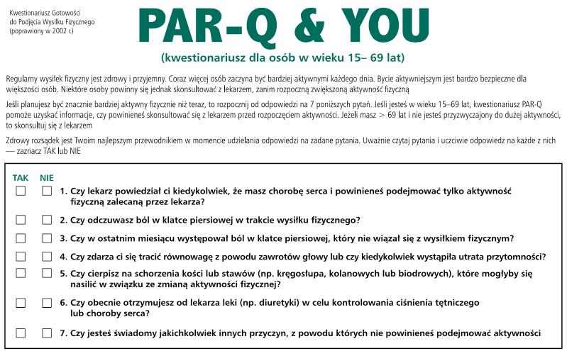 OCENA AKTYWNOŚCI FIZYCZNEJ Praca zawodowa: fizyczna ciężka fizyczna lekka siedząca nie pracuje zawodowo Czynność wykonuje Jak często?