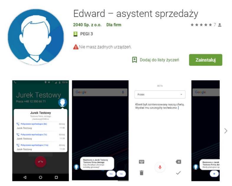 Konfiguracja aplikacji na smartfonie Zainstaluj aplikację na swoim smartfonie (zrobisz to