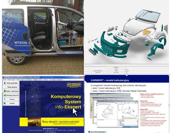 Likwidacja szkód komunikacyjnych i ratownictwo drogowe - celem przedmiotu jest zapoznanie studentów z zagadnieniami likwidacji szkód komunikacyjnych, narzędziami i systemami informatycznymi