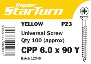 na żółto 1 200 4,13 CPF 3,0 x 25 ocynk lub ocynk pasyw. na żółto 1 200 4,42 CPF 3,0 x ocynk lub ocynk pasyw.