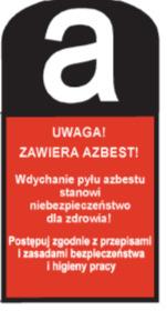 Obowiązki właścicieli nieruchomości, w których wykorzystywane są wyroby zawierające azbest 3.