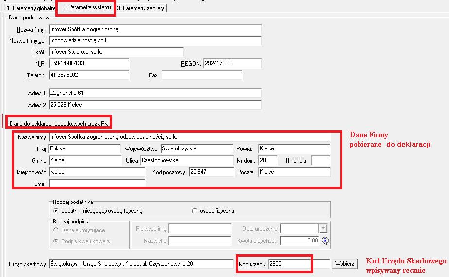 Strona 1 z 19 w IFK 1. Wersja programu INSIGNUM Finanse Księgowość (ifk) 18.1.0 2. System operacyjny Windows 7 lub nowszy 3. WAŻNE! W konfiguracji ifk należy wprowadzić niezbędne ustawienia, np.