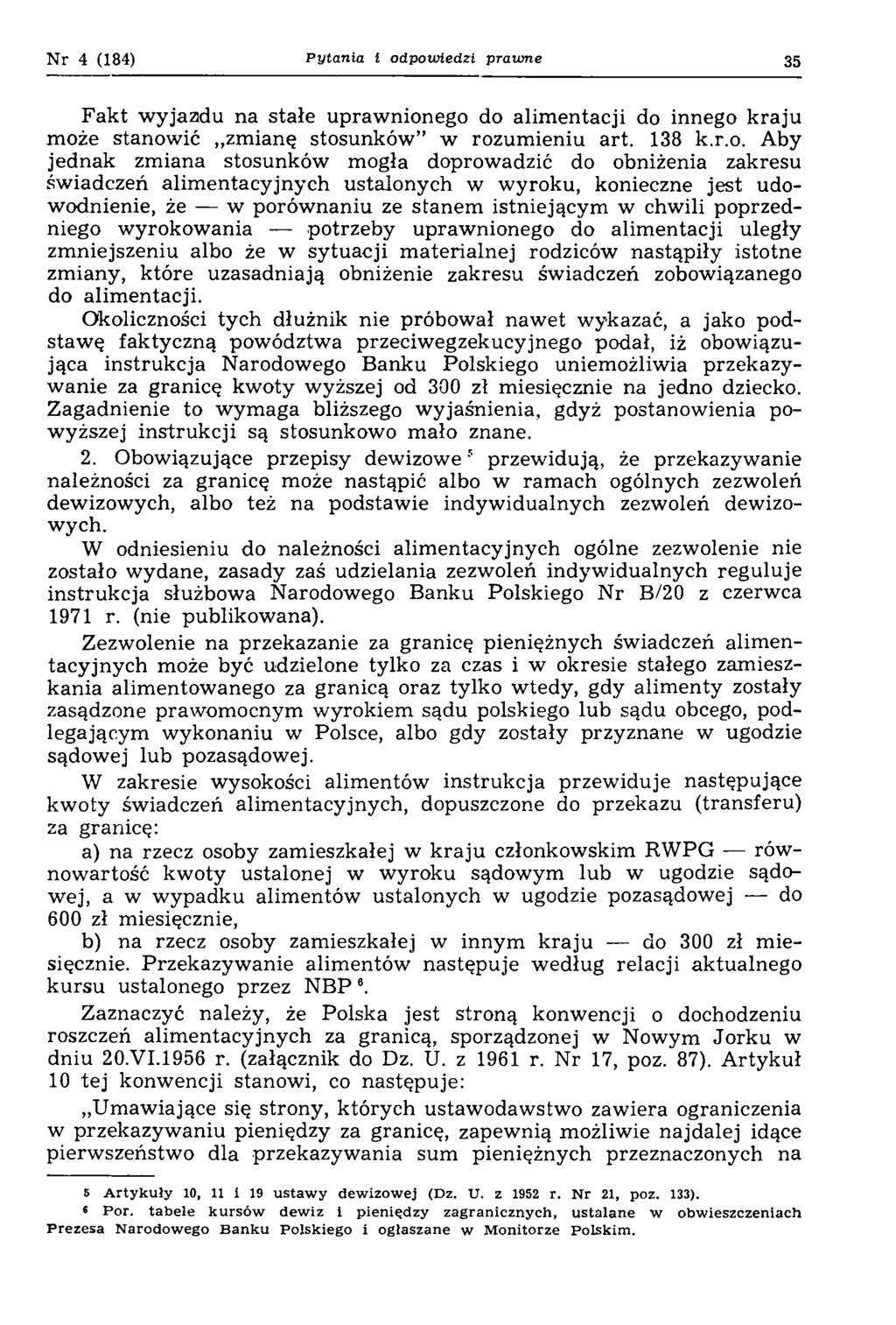 Nr 4 (184) P ytania i od