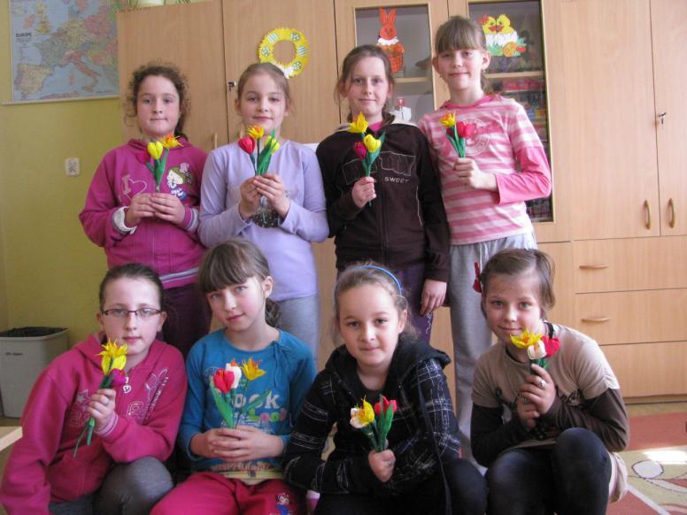 W pierwszej grupie są: Magdalena Ruchała, Kinga Janawa, Dominika Bielak, Julia Kociołek.