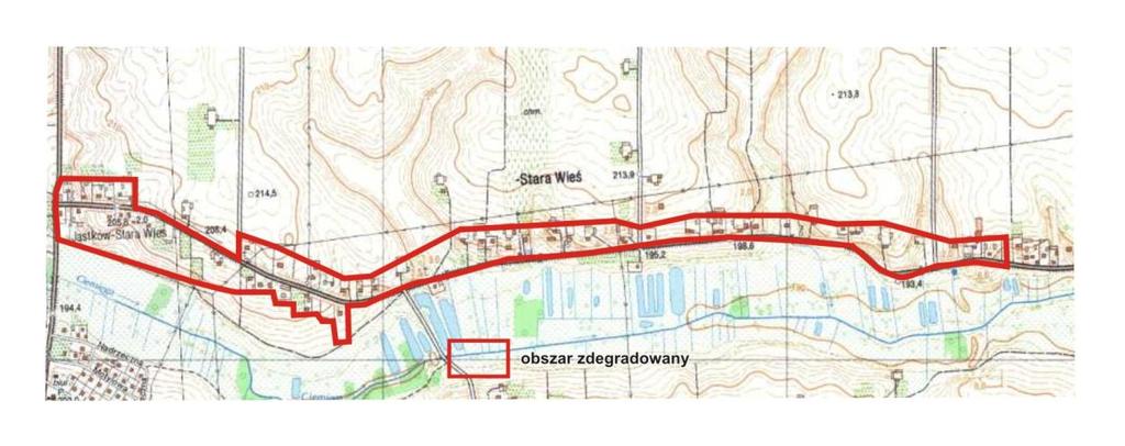 Strona 23 2 OBSZARY KRYZYSOWE WYMAGAJĄCE PILNYCH DZIAŁAŃ NAPRAWCZYCH Na obecnym etapie prac nad Lokalnym Programem Rewitalizacji dla gminy Jastków, dla 4 miejscowości cechujących się najwyższymi