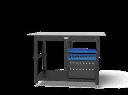 50 kg Dopłata 593 PLN Nr artykułu 2-164205 590 mm 400 mm SIEGMUND WORKSTATION ZAWIERA SZUFLADY I AKCESORIA 9.