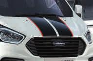 Sport Pokazany model to Tourneo Custom Sport L1 z lakierem zwykłym Frozen White (opcja).