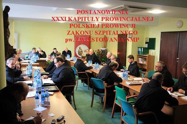 XXXI Kapituła Prowincjalna obradowała w dniach 4 9 maja 2014 r. w Warszawie w Konwencie św.