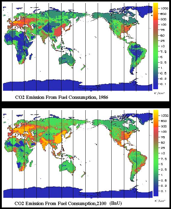 Aktualna i prognozowana emisja dwutlenku