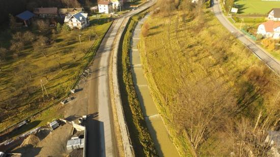 Powstała ścieżka pieszo rowerowa prowadząca z Łącka do Zagorzyna