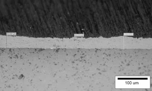stosowanych metodach natryskiwania cieplnego. Metoda D-Gun umożliwia nanoszenie powłok o grubościach poniżej 0,1 mm, zapewniając dobrą szczelność powłoki.