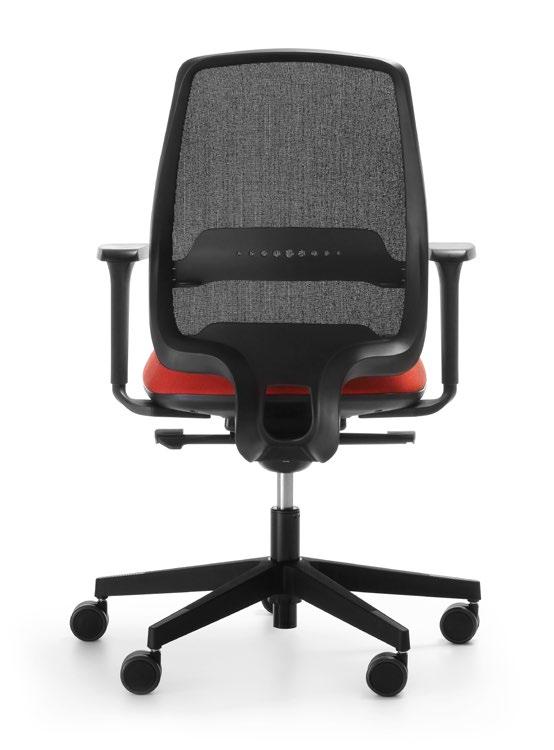design: Ronald Straubel ergonomic chair ecofriendly product MOMO posiada wszystkie funkcje jakich oczekujemy od wygodnego