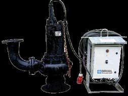 Hidrostal E5K-M GŁÓWNE ZASTOSOWANIE pompowanie bentonitu pompowanie zanieczyszczonej wody przemysłowej i budowlanej jako pompa awaryjna do wszelkiego rodzaju osadów, mieszanek wodno-olejowych i
