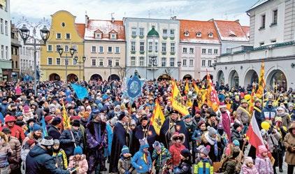 przedstawiciele Miasta Gliwice: Andrzej Karasiński, sekretarz Miasta Gliwice oraz wiceprzewodnicząca Rady Miasta Krystyna Sowa. fot.