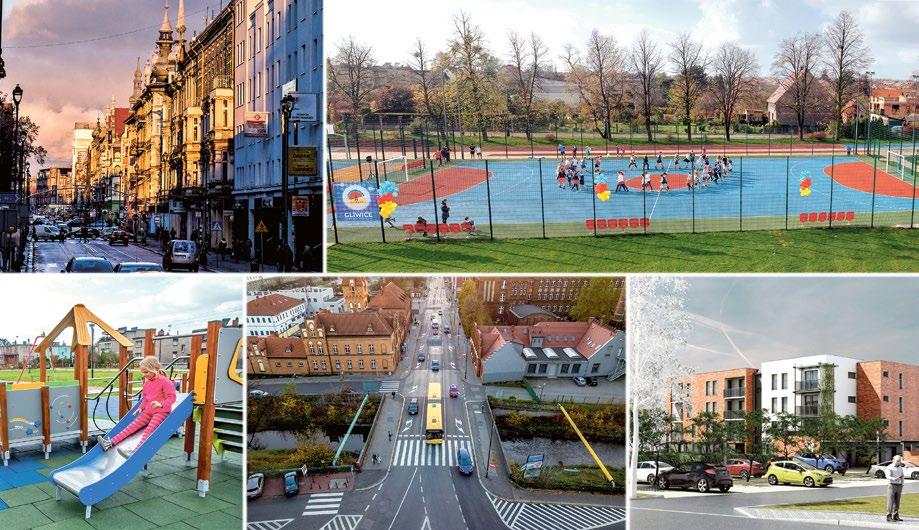 BUDŻET 2019 Rok wielu inwestycji fot. Z. Daniec / UM Gliwice fot. M. Baranowski fot. Centrum Projektowe Lech Wojtas fot. UM Gliwice fot. S.