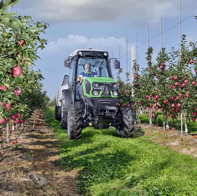 6-7 PROMIEŃ ZAWRACANIA 2,9 METRA MINIMALNA SZEROKOŚĆ 1,29 METRA RÓŻNE WERSJE, WIELE OPCJI WYPOSAŻENIA Rozbudowana gama modeli sprawia, że każdy może dobrać charakterystykę i gabaryty maszyny do