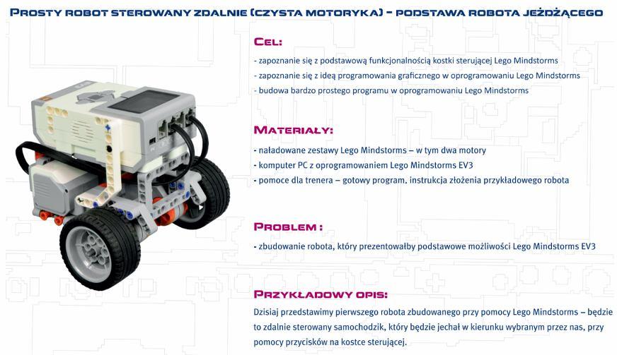 KONSPEKT 6 Zajęcia z robotyki z wykorzystaniem