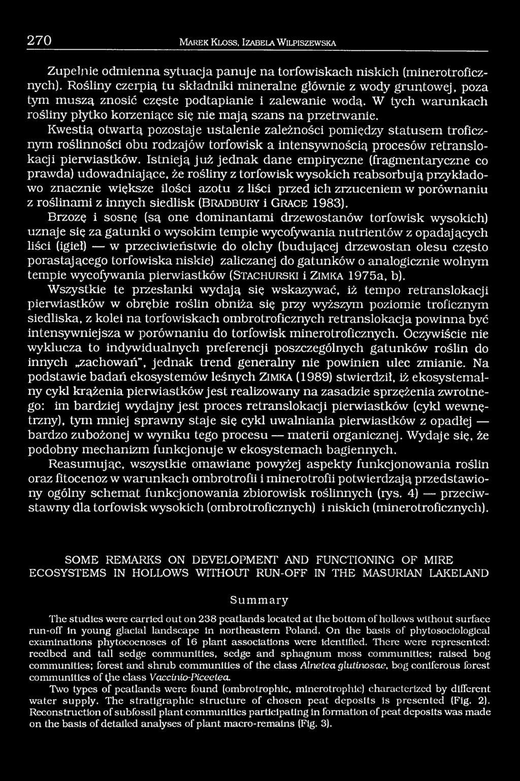 W tych warunkach rośliny płytko korzeniące się nie mają szans na przetrwanie.