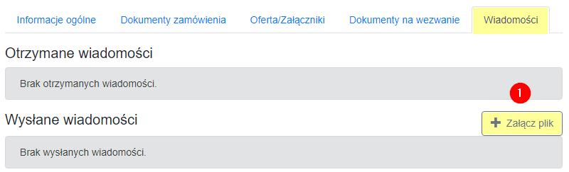 UWAGA Mimo automatycznych powiadomień na adres e-mail, zaleca się systematyczne sprawdzanie zawartości karty Zapytania/Wyjaśnienia do upływu terminu składania wniosków o wyjaśnienie treści SIWZ. 6.4.