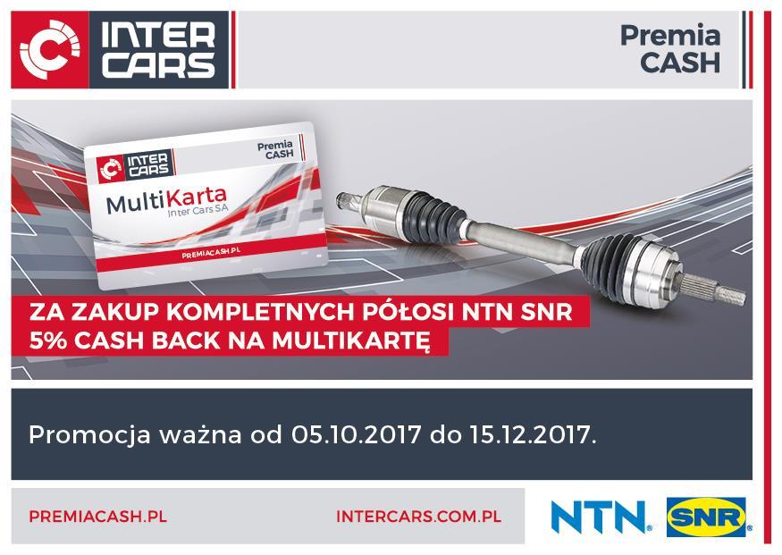 Półosie NTN SNR - 5% CASH BACK Za zakup