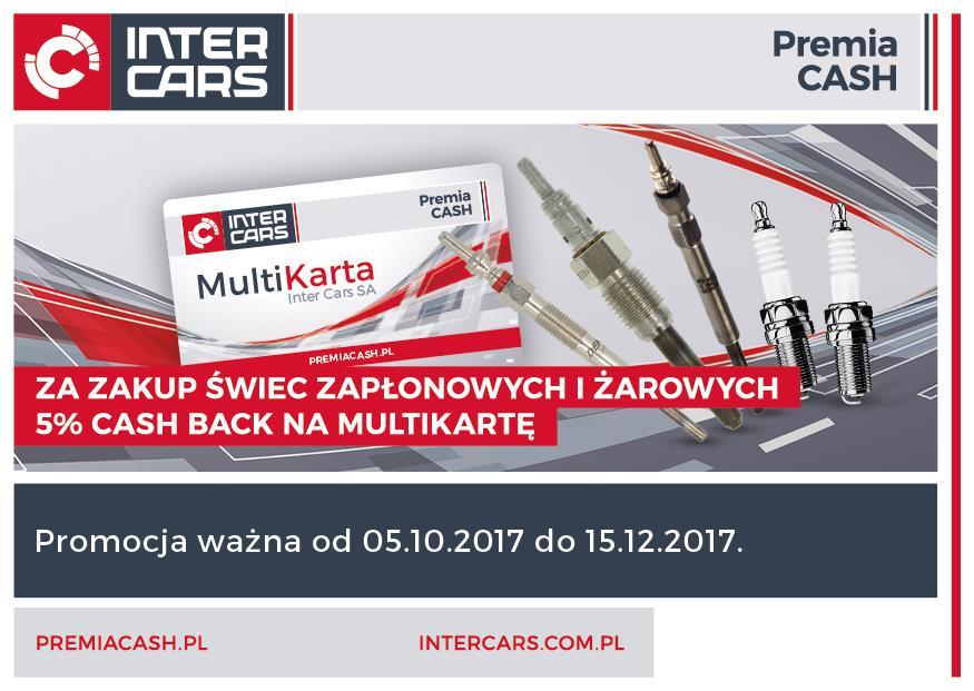 Świece żarowe i zapłonowe - 5% CASH BACK Za zakup