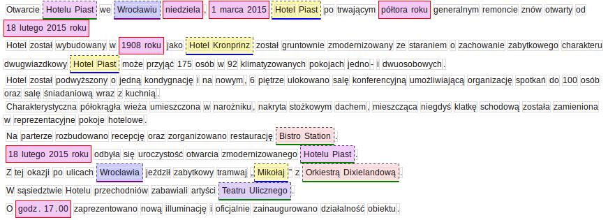 I. Czym są odniesienia Odniesienia to fragmenty tekstu reprezentujące pojęcia określonych