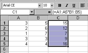 Wprowadzanie formuły tablicowej zakończone będzie zawsze naciśnięciem klawiszy Ctrl+Shift+Enter. Formułę tablicową odróżnia się od zwykłej po nawiasach klamrowych. 1.