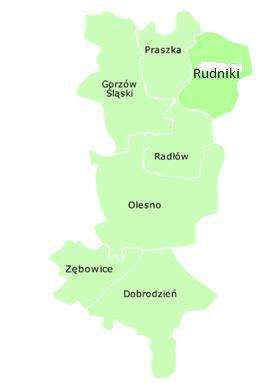 Gminy podlega pod dwa mezoregiony: Obniżenie Krzepickie i Wyżynę Wieluńska. Przez jej teren przepływają następujące rzeki: Prosna, Piskara, Wyderka, Jaworzynka, Potok Żytniowski.