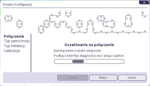 2.11.8. Kreator konfiguracji Uruchamia Kreator konfiguracji. Jest to poradnik pomocny w realizacji wszystkich niezbędnych działań potrzebnych do szybkiej konfiguracji świeżo zainstalowanego systemu.