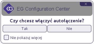 1. Pierwsze uruchomienie programu. 1.1. Ustanowienie połączenia z ECU. Po pierwszym uruchomieniu programu pojawi się okno z pytaniem o domyślny sposób sposób łączenia się programu ze sterownikiem.