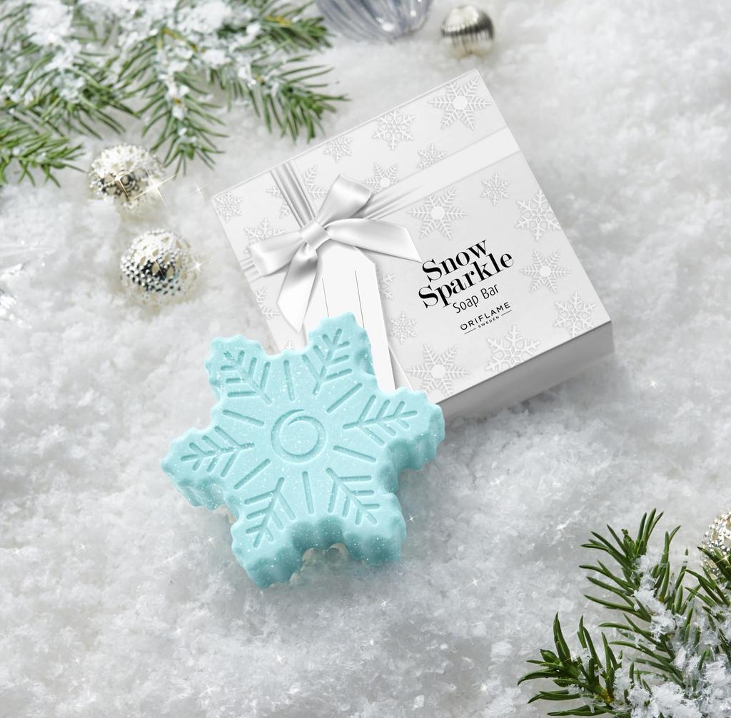 NOWOŚĆ! Snow Sparkle Mydło w kostce 75 g.