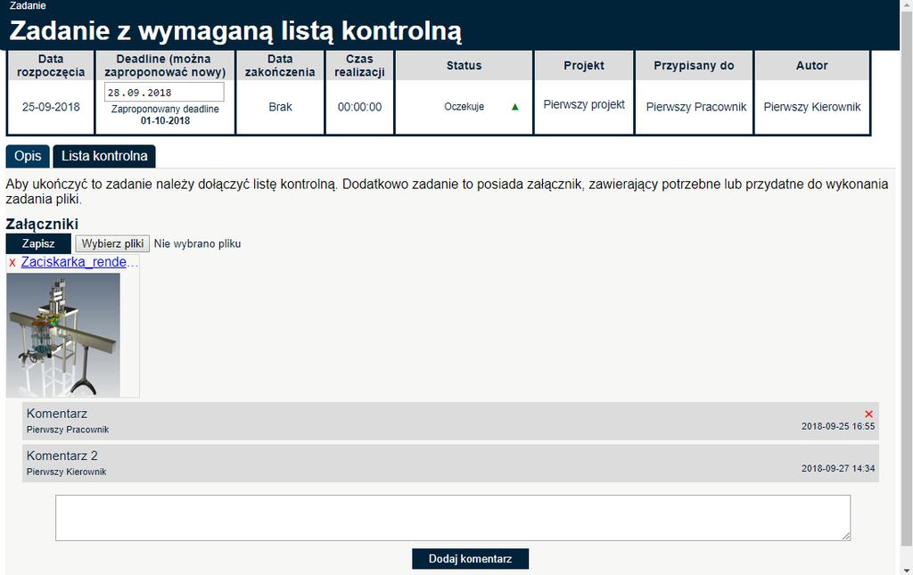 4 Kalendarze Kalendarze w systemie Raion HRMS służą do planowania i rozliczania wykonywanych zadań.