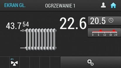 3.3 TRYBY PRACY OGRZEWANIA I CWU Zarówno ogrzewania jak i przygotowanie ciepłej wody może odbywać się w kilku programach.