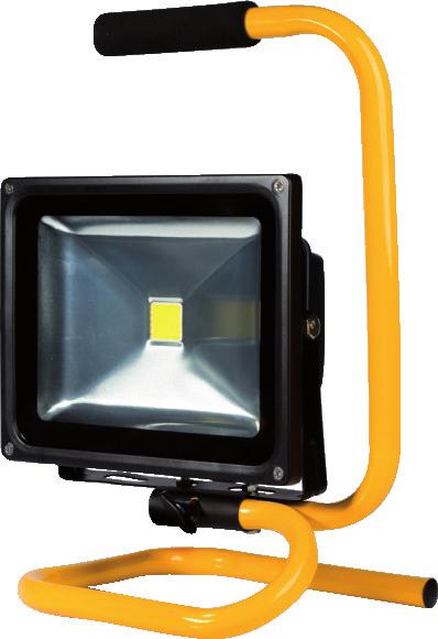 biała ciepła 1500lm, IP65 230V czarny*