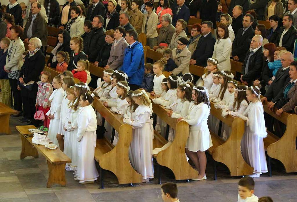 podczas Mszy o godz. 11.