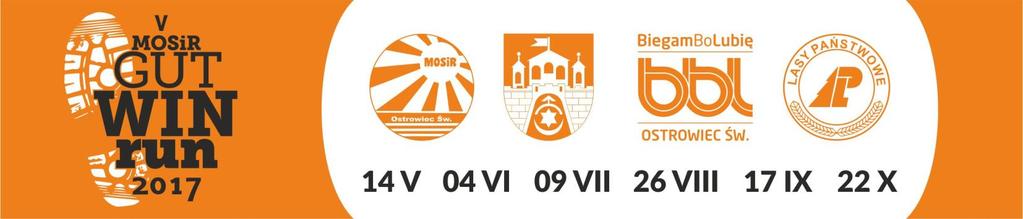 V MosirGutwinRun 2017 5. runda Półmaraton na raty (ok. 5km) M Nr Nazwisko Imię Klub Miasto Kat. Czas 1. 366 POPŁAWSKI JAN NEON TEAM OSTROWIEC ŚW 2.