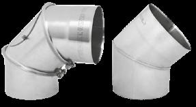 1,0 mm Pokrętło szybra pozwala na precyzyjne ustawienie położenia przepustnicy szybra kominka oraz podłączenie go w kątowym okapie kominkowym.