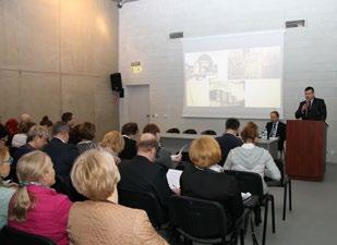 28 DZIAŁALNOŚĆ NAUKOWA Konferencje, seminaria i debaty naukowe były nieodłącznym elementem programu wydarzeń organizowanych przez Muzeum na Majdanku w 2017 roku.
