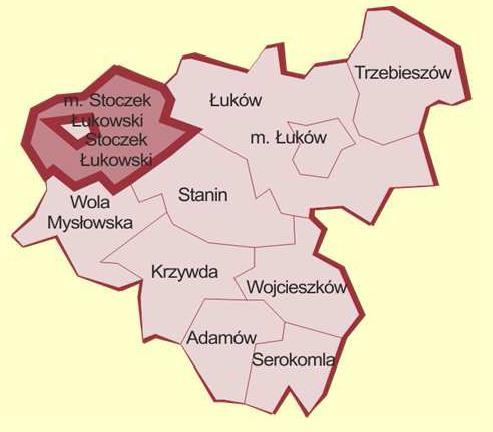 W 34 sołectwach mieszka łącznie 8976 osób (stan na dzień 31 grudnia 2007 r.).