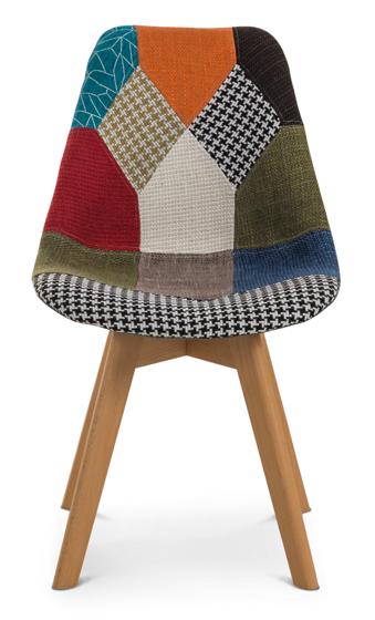 Fiord 3 krzesło tapicerowane, tkanina kolory: c.