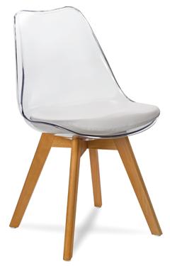 Fiord krzesło z tworzywa sztucznego kolory: biały, beż, ciemny szary, jasny szary czarny, niebieski, morski, żółty, różowy,