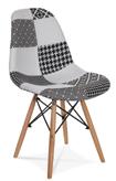 Amy krzesło z tworzywa sztucznego kolory: biały, beż, jasny