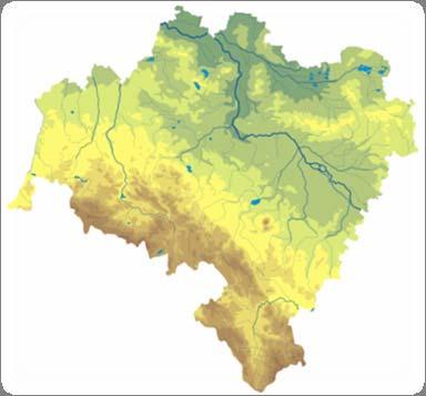 Obszar województwa dolnośląskiego położony jest w dorzeczu środkowej Odry.